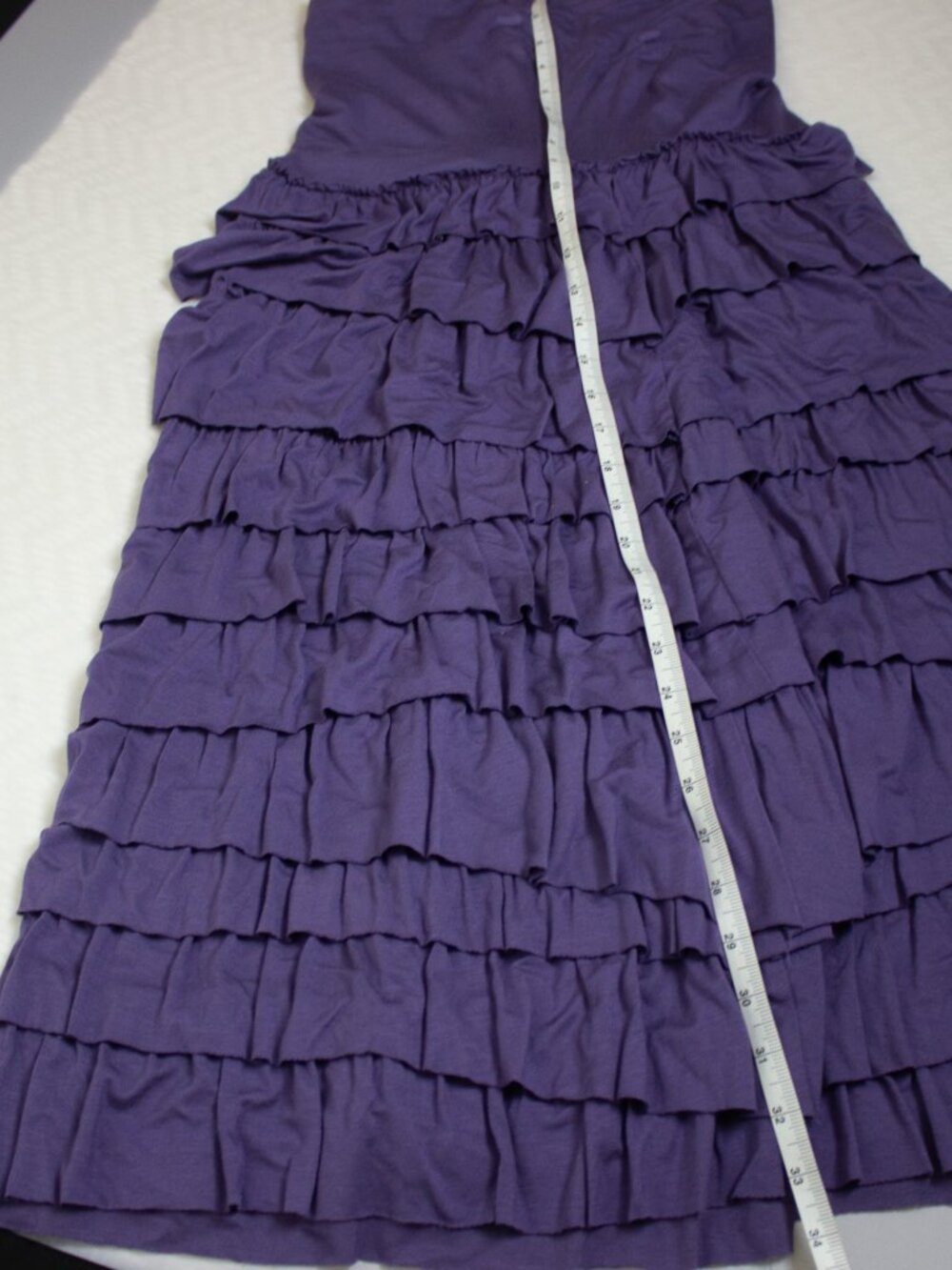 Lapis Layered Ruffle Maxi Skirt - Picture 2 of 5